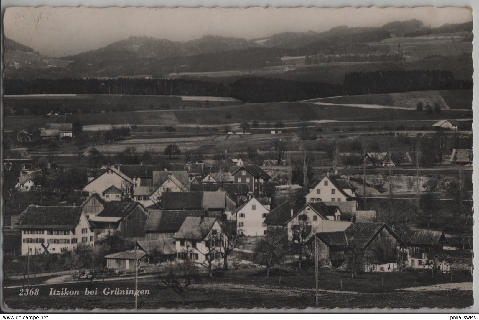 Itzikon Bei Grüningen - Generalansicht - Photo: Rud. Suter - Grüningen