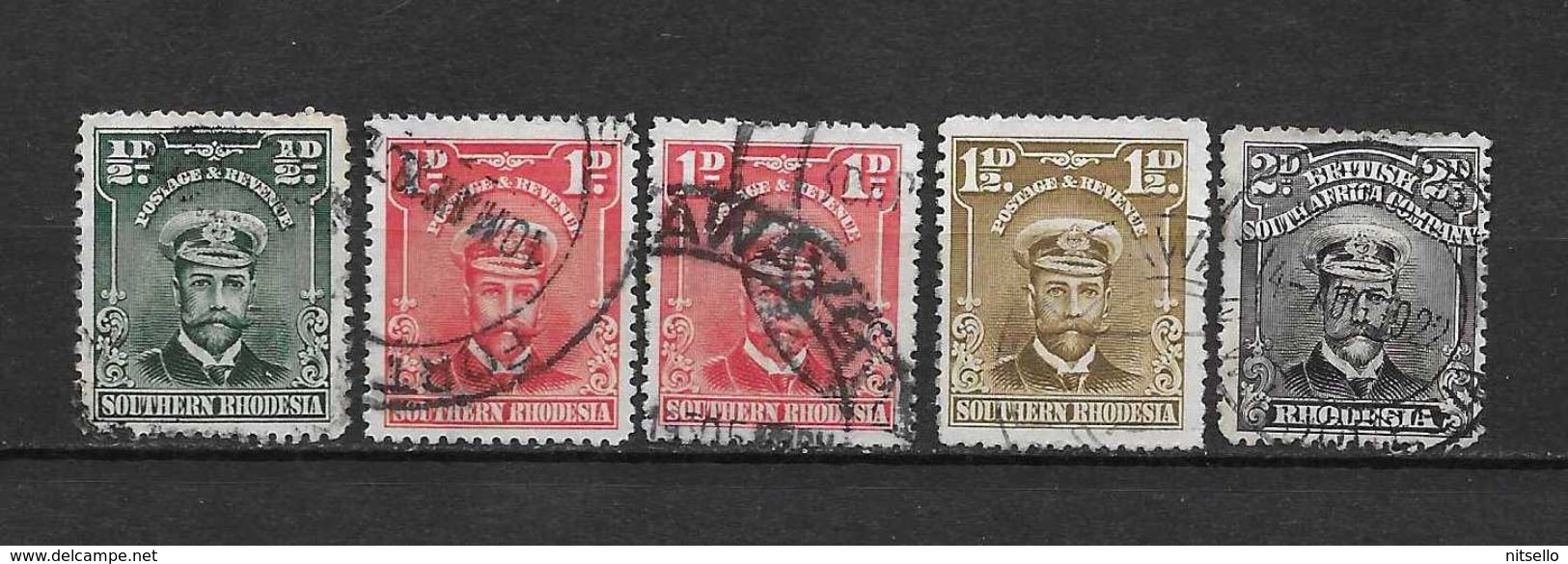 LOTE 2219A   ///   (C002) SOUTHERN RHODESIA 1924-30    ¡¡¡¡¡ LIQUIDATION !!!!!!! - Rhodésie Du Sud (...-1964)