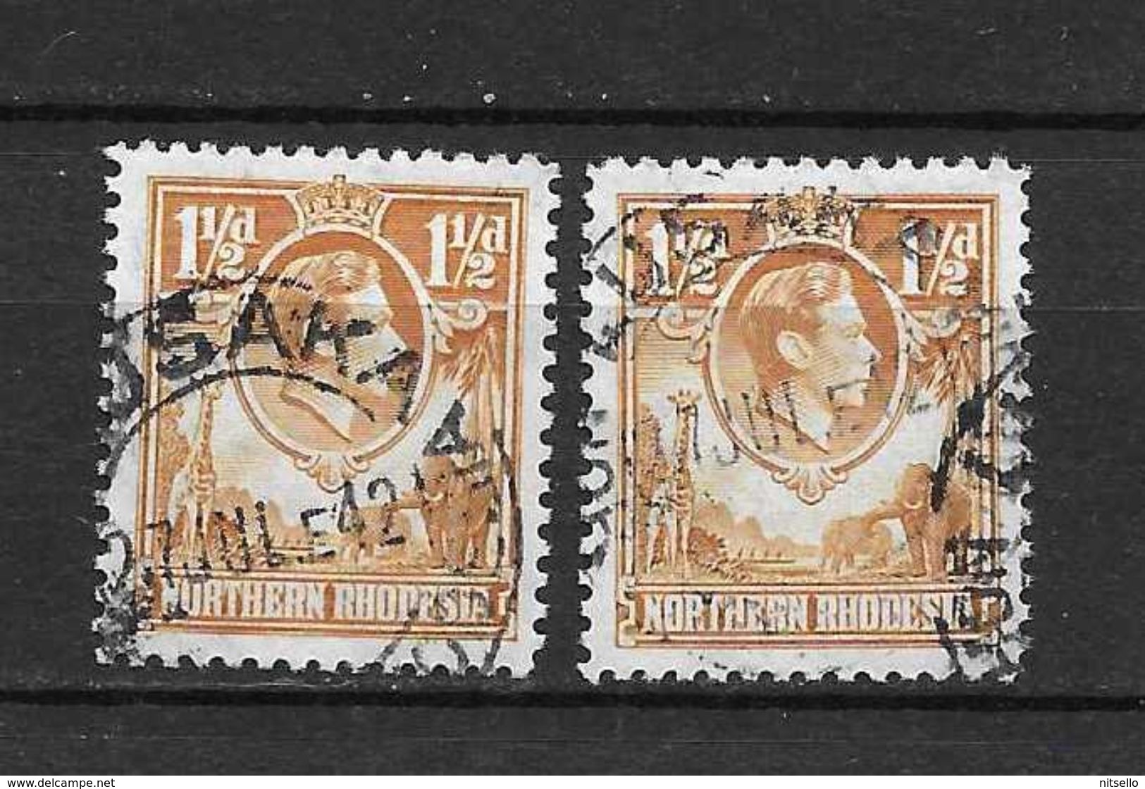 LOTE 2219A   ///   (C002)   RHODESIA DEL NORTE     ¡¡¡¡¡ LIQUIDATION !!!!!!! - Northern Rhodesia (...-1963)