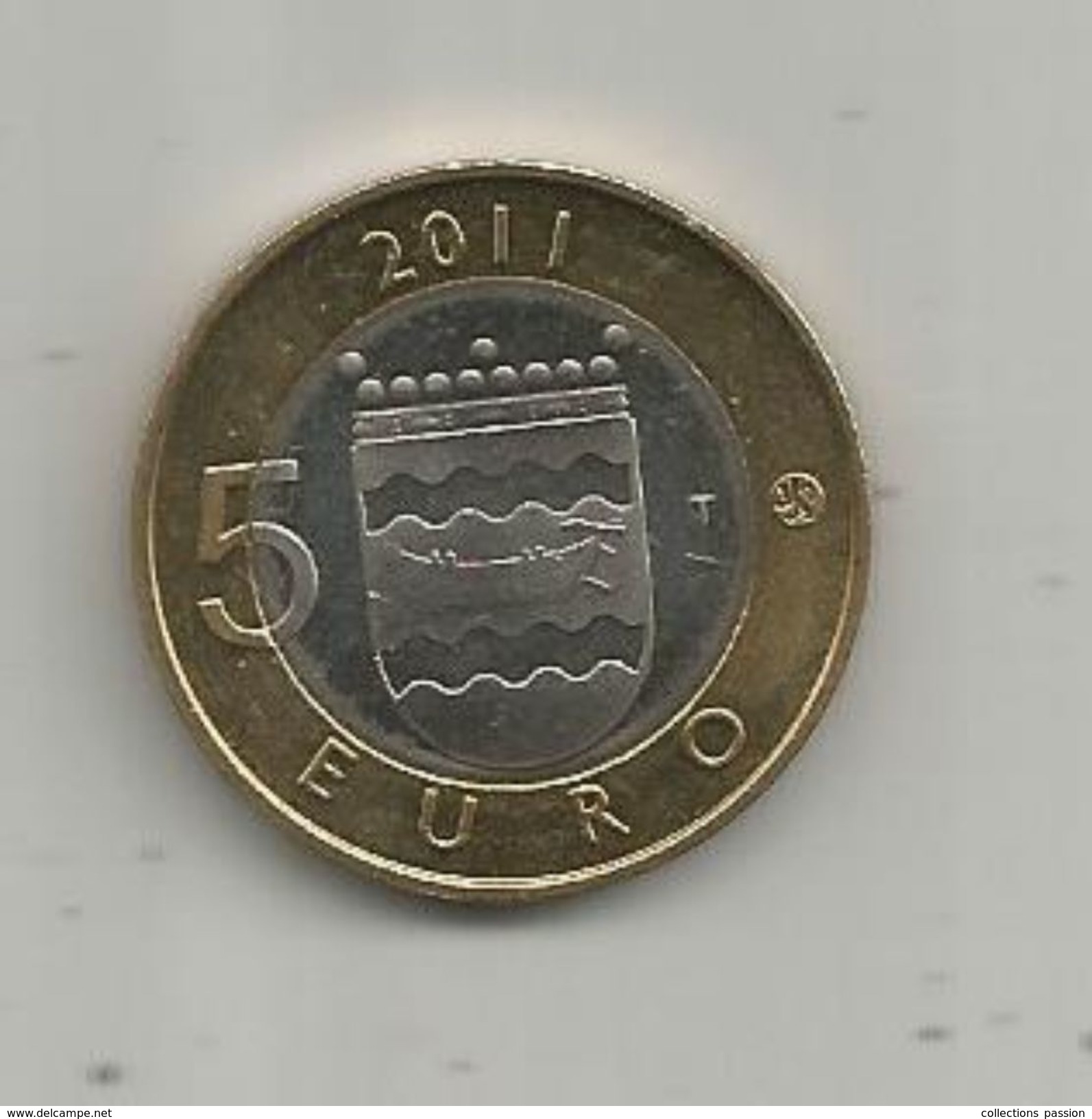 Monnaie , SUOMI FINLAND , 5 Euro , 2011 , 2 Scans, Frais Fr : 1.95 E - Finlande