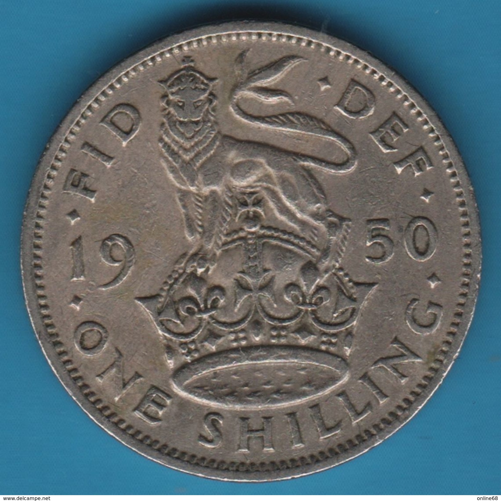 GB 1 Shilling 1950 George VI English Crest - I. 1 Shilling