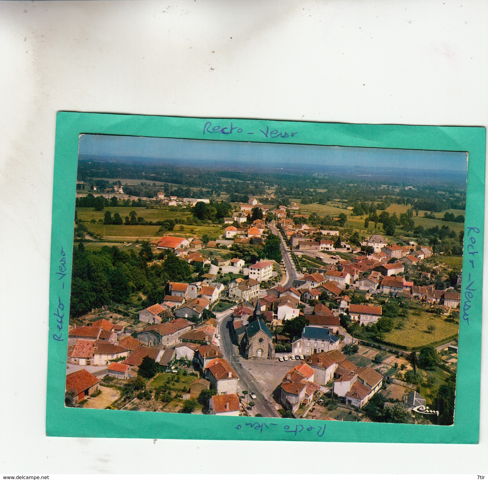 MEZIERES SUR ISSOIRE VUE GENERALE AERIENNE - Meziere Sur Issoire