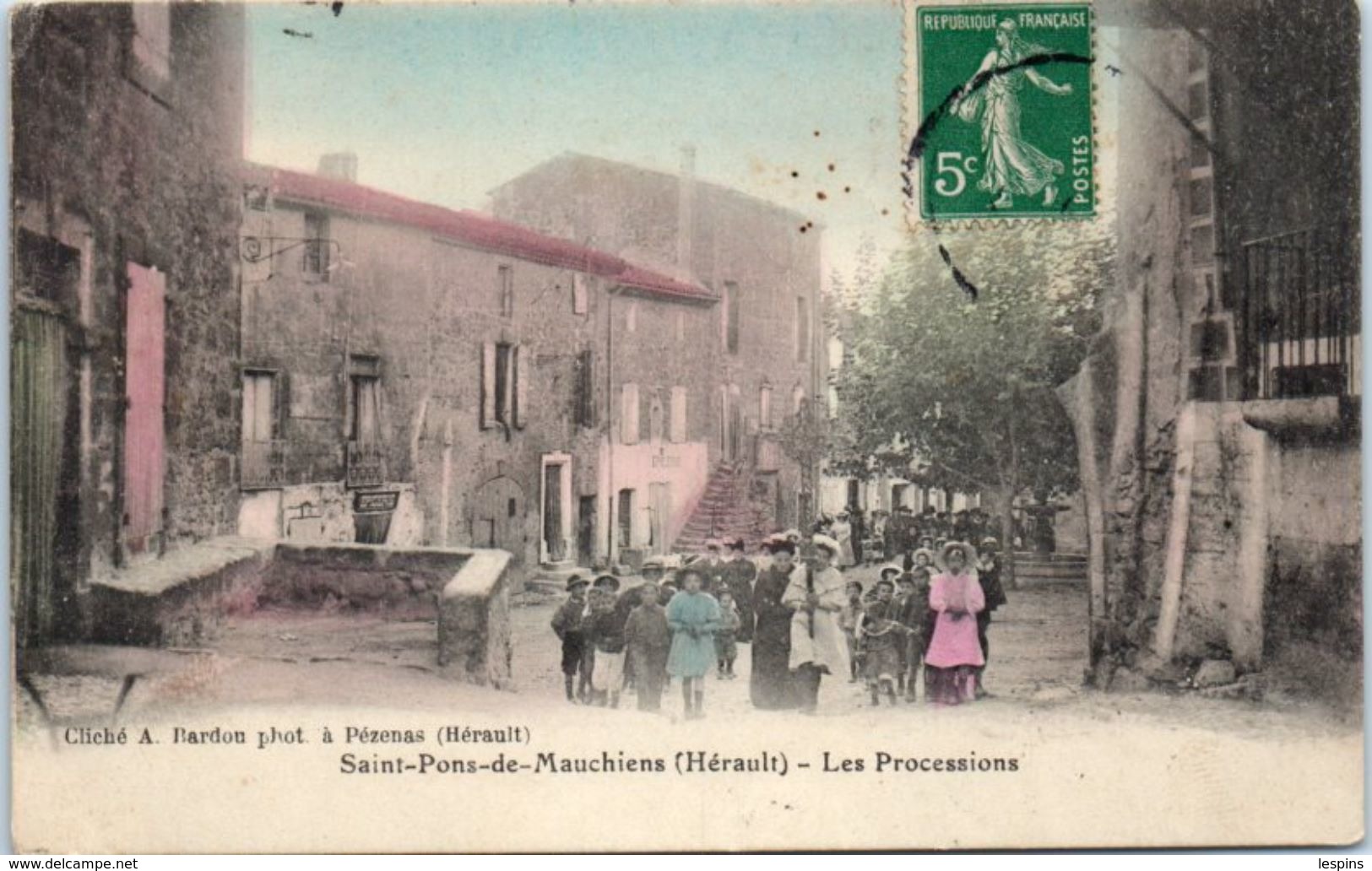 34 - SAINT PONS De MAUCHIENS --  Les Processions - Saint-Pons-de-Mauchiens