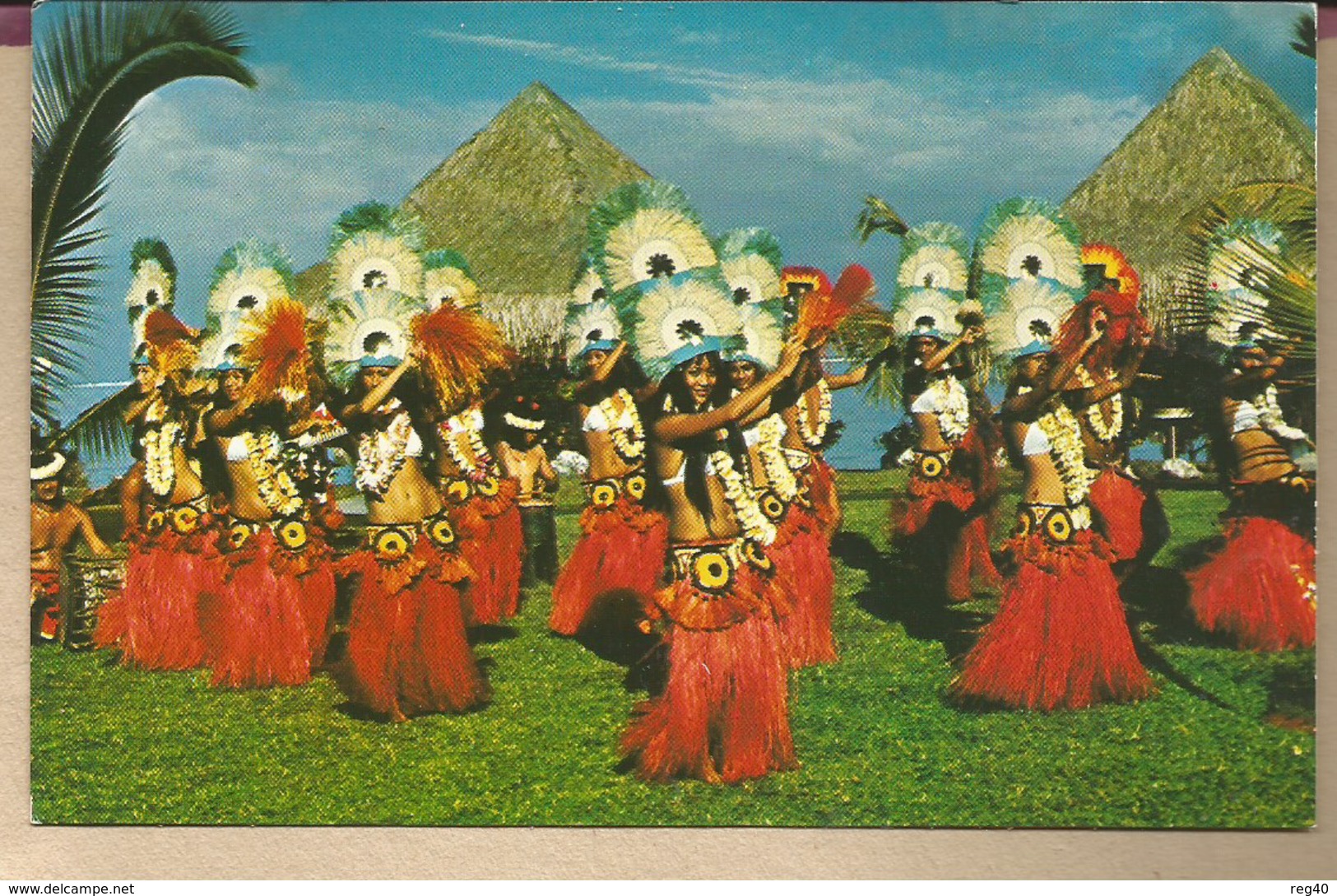 ETATS UNIS - HAWAII - Danseuses Et Costumes  De TAHITI - Autres & Non Classés