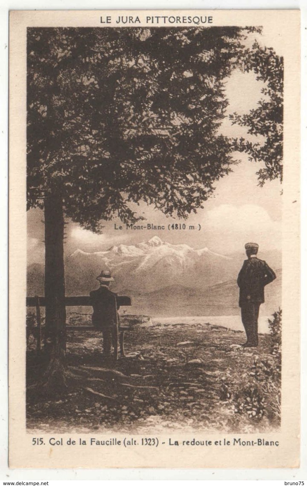 01 - Col De La FAUCILLE - La Redoute Et Le Mont-Blanc - Gex