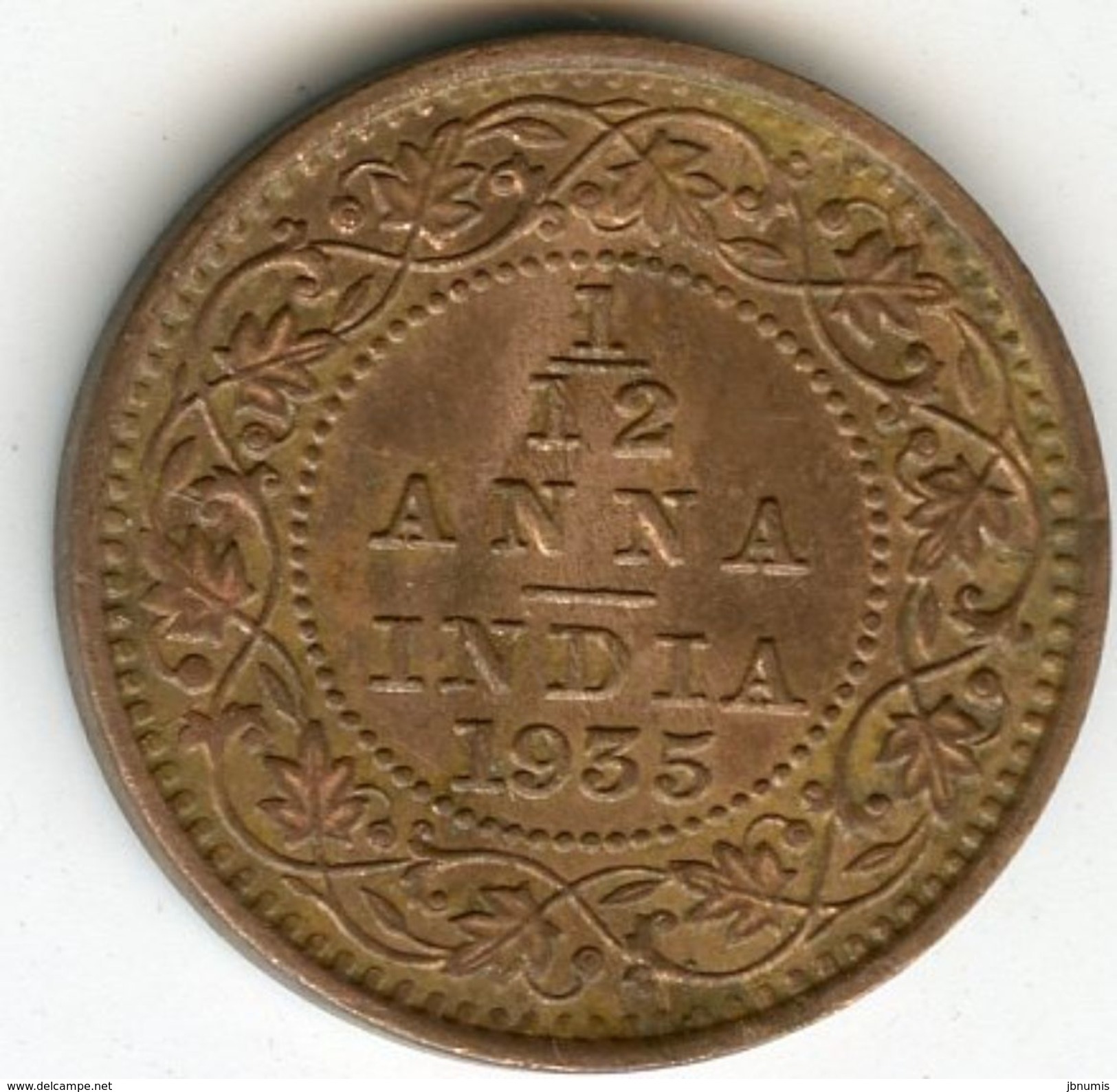 Inde India 1/12 Anna 1935 KM 509 - India