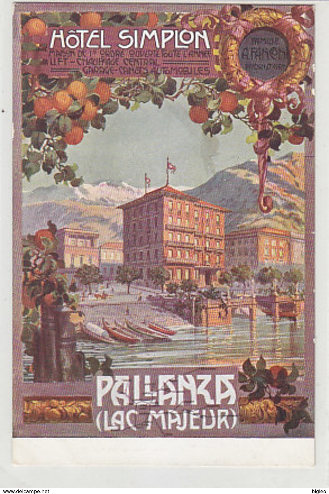 Pallanza - Hotel Simplon      (A-62-160806) - Verbania