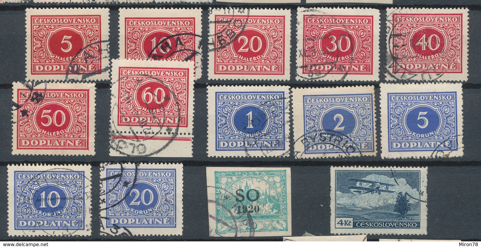 Stamps Used - Errors, Freaks & Oddities (EFO)