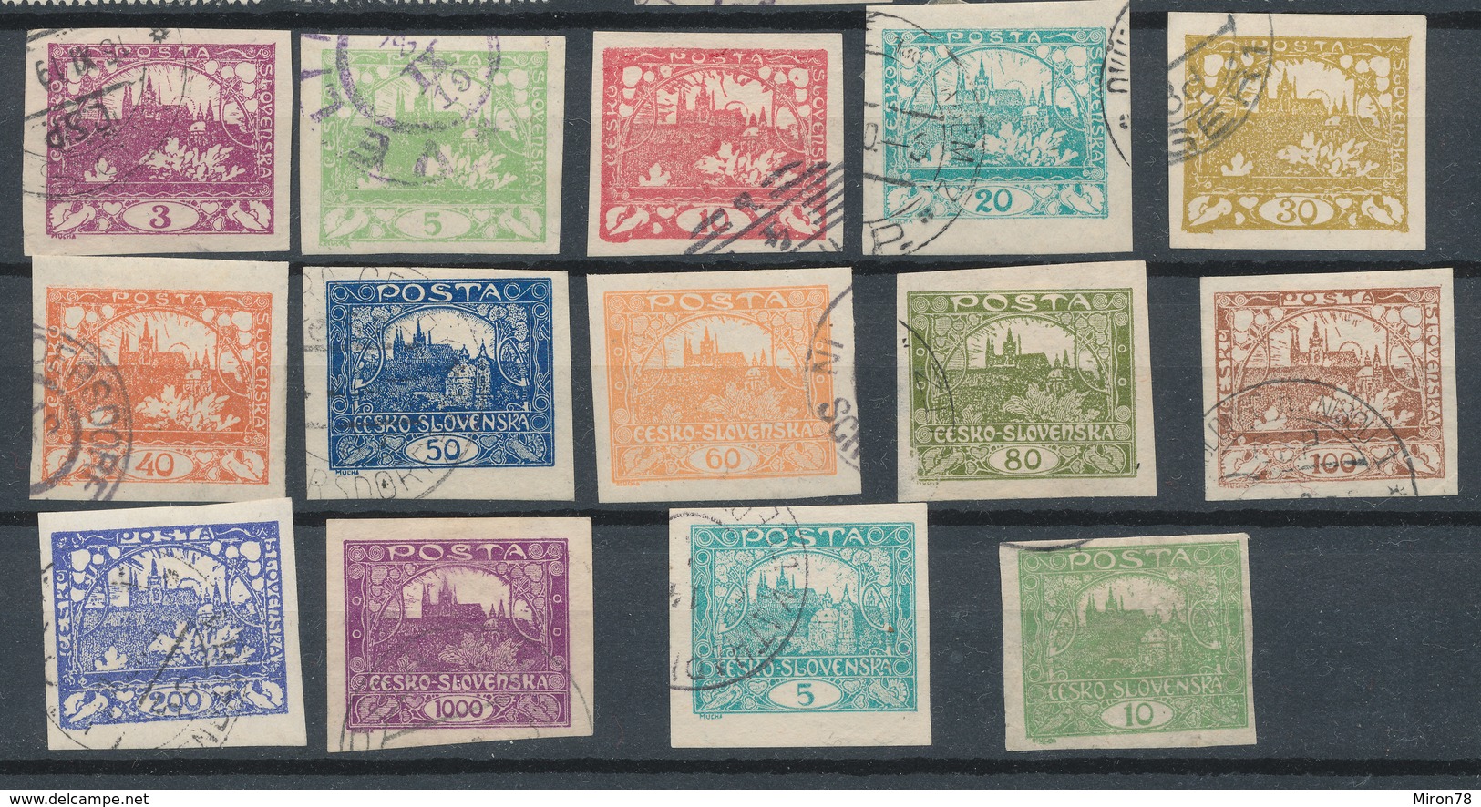 Stamps Used - Variétés Et Curiosités