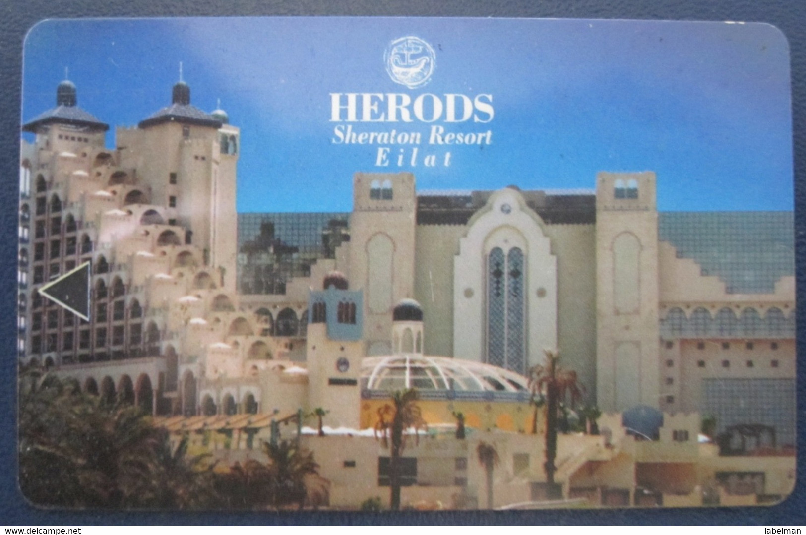 MISC HOTEL MOTEL INN PENSION MOTOR HOUSE RESIDENCE HERODS KING SHERATON JERUSALEM TIBERIAS EILAT KEY CARD ISRAEL - Etiketten Van Hotels