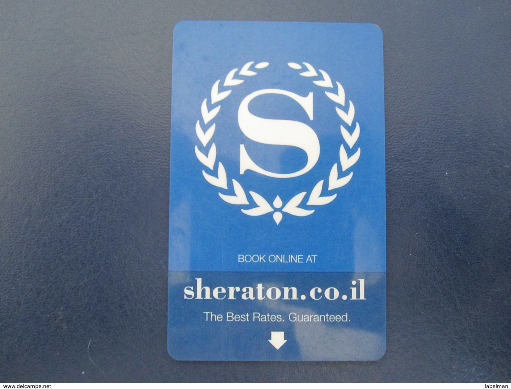 HOTEL MOTEL INN CLUB HOLIDAY SHERATON TEL AVIV TIBERIAS DEAD SEA HAIFA JERUSALEM TIBERIAS EILAT KEY TOWEL CARD ISRAEL - Etiketten Van Hotels