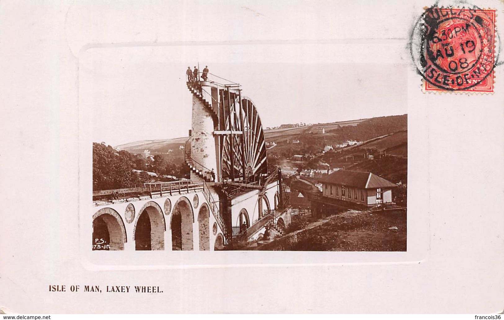 Ile De Man - Isle Of Man - Laxey Wheel 1908 - Isle Of Man