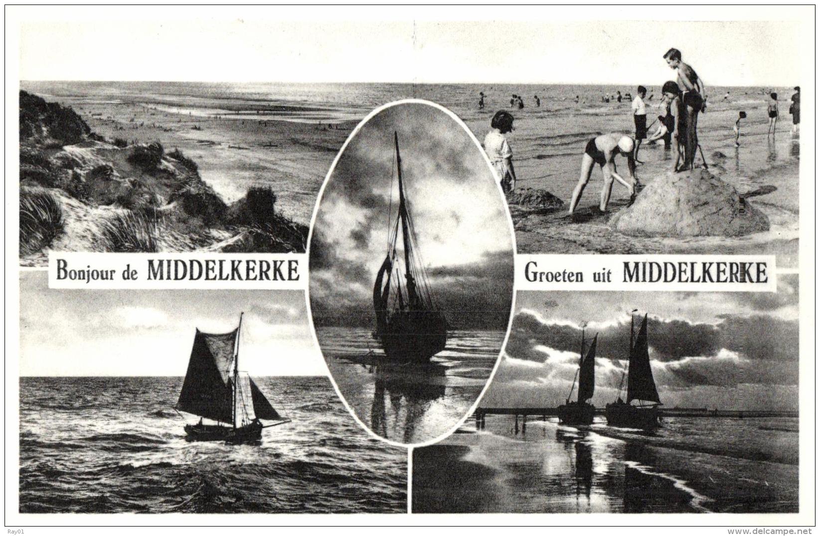 BELGIQUE - FLANDRE OCCIDENTALE - MIDDELKERKE - Bonjour De ... - Groeten Uit ... - Middelkerke