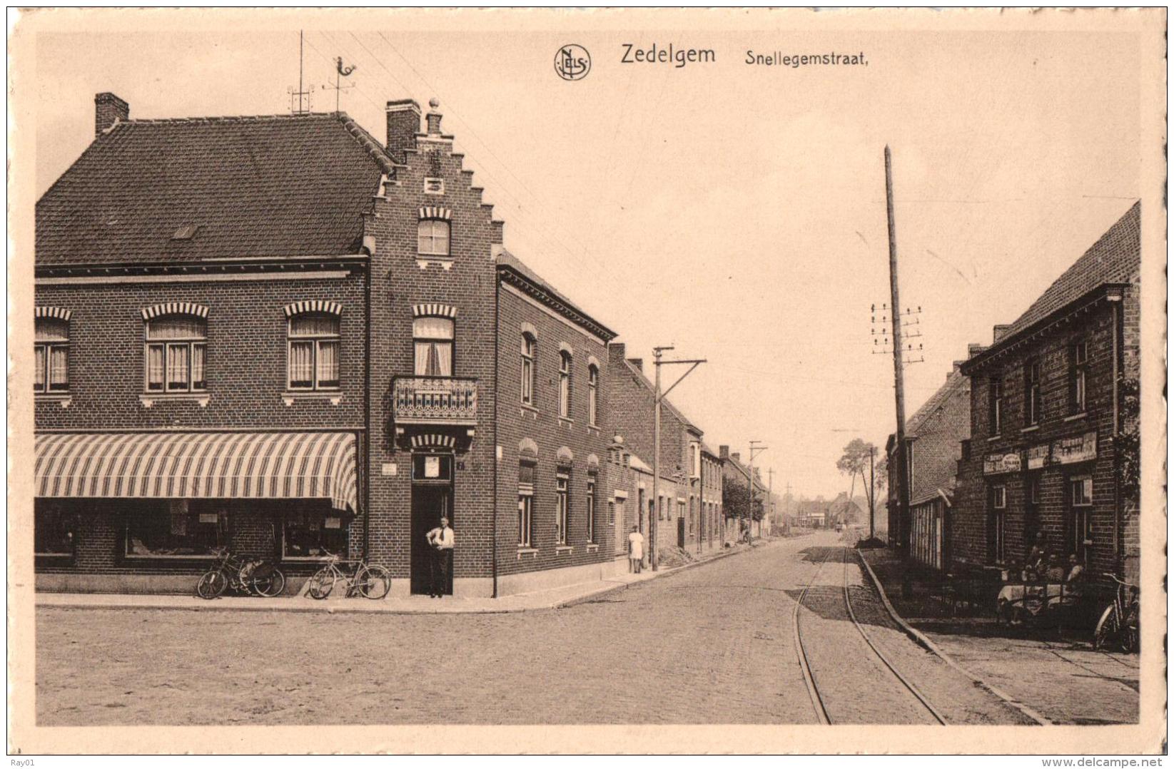 BELGIQUE - FLANDRE OCCIDENTALE - ZEDELGEM - Snellegemstraat. (rue De Snellegem). - Zedelgem