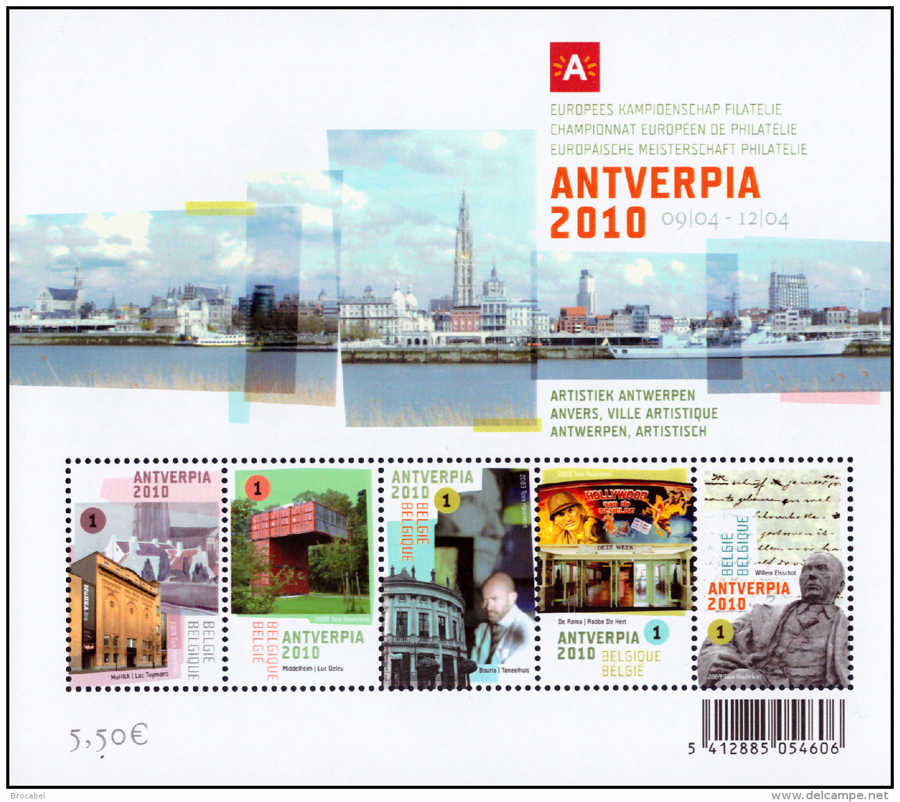 Belgium BL 169** -  Antwerpia 2010   MNH - 1961-2001