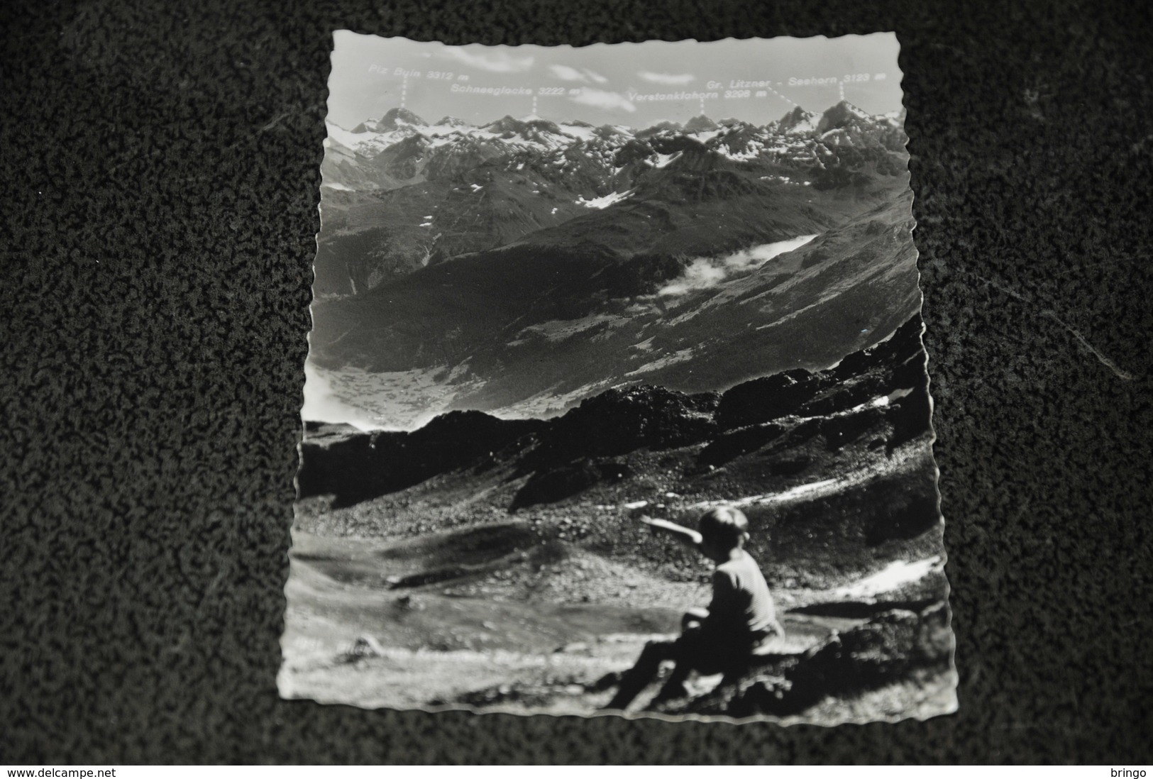 1841-  Blick Vom Kreuzjoch Auf Die Silvretta - 1958 - Schruns