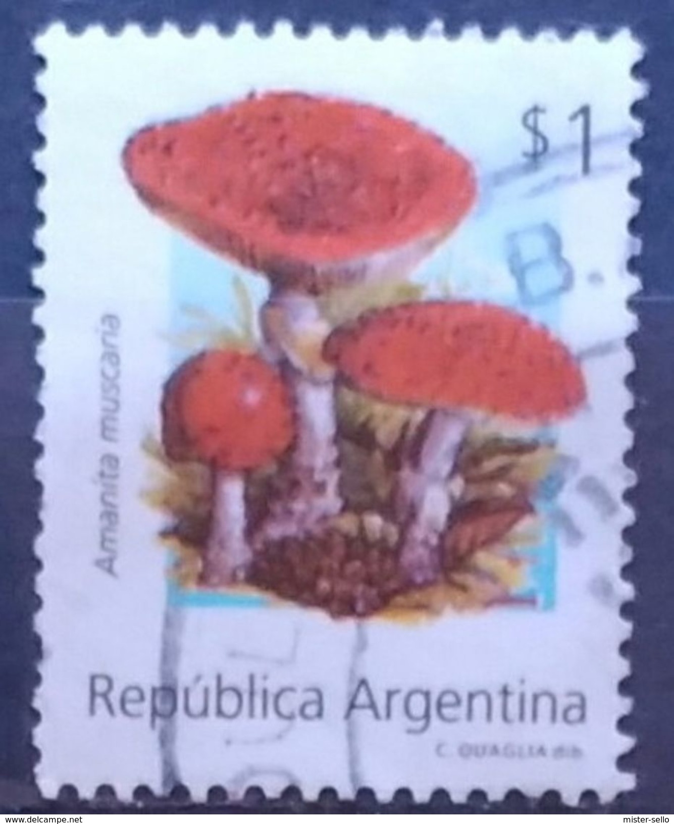 ARGENTINA 1994 Micología. USADO - USED. - Used Stamps