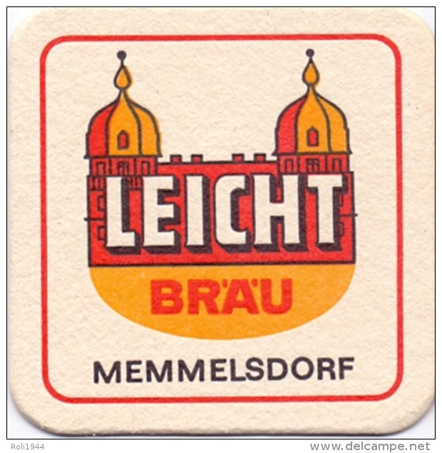 #D180-052 Viltje Leicht Bräu Memmelsdorf - Sous-bocks