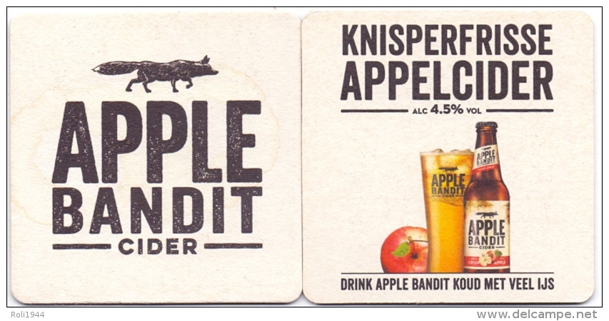 #D180-087 Viltje Apple Bandit Cider - Sous-bocks