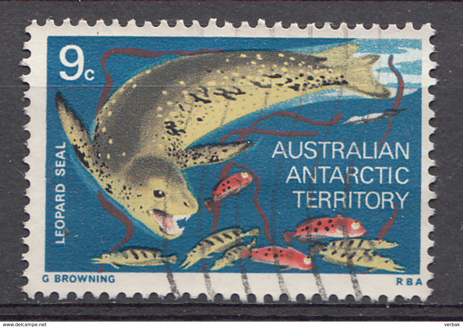 Terr.Antarq.Australien 1973 Mi.Nr: 27 Tiere Der Antarktis   Oblitèré / Used / Gebruikt - Oblitérés