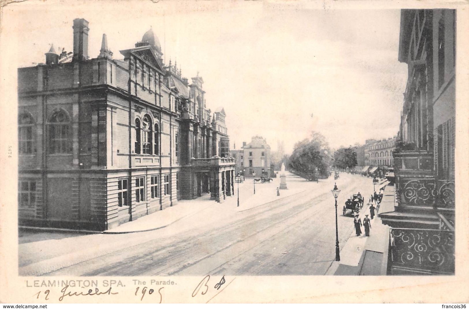 Angleterre - Leamington Spa - The Parade 1905 - Autres & Non Classés