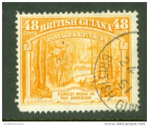 British Guiana: 1938/52   KGVI     SG314a   48c  [Perf: 14 X 13]   Used - Britisch-Guayana (...-1966)