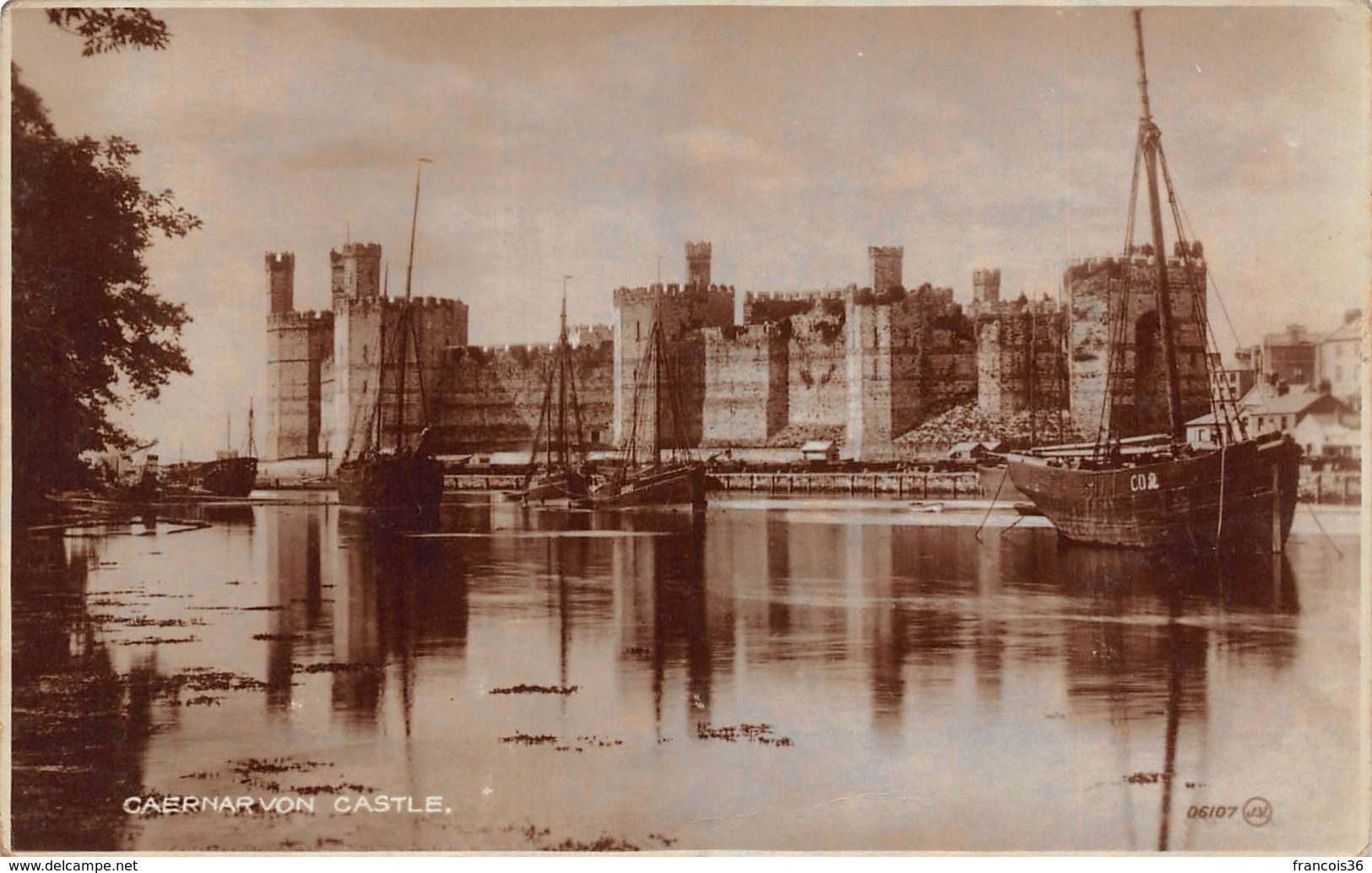 Pays De Galles - Wales - Caernarvon Castle - Caernarfon - Caernarvonshire