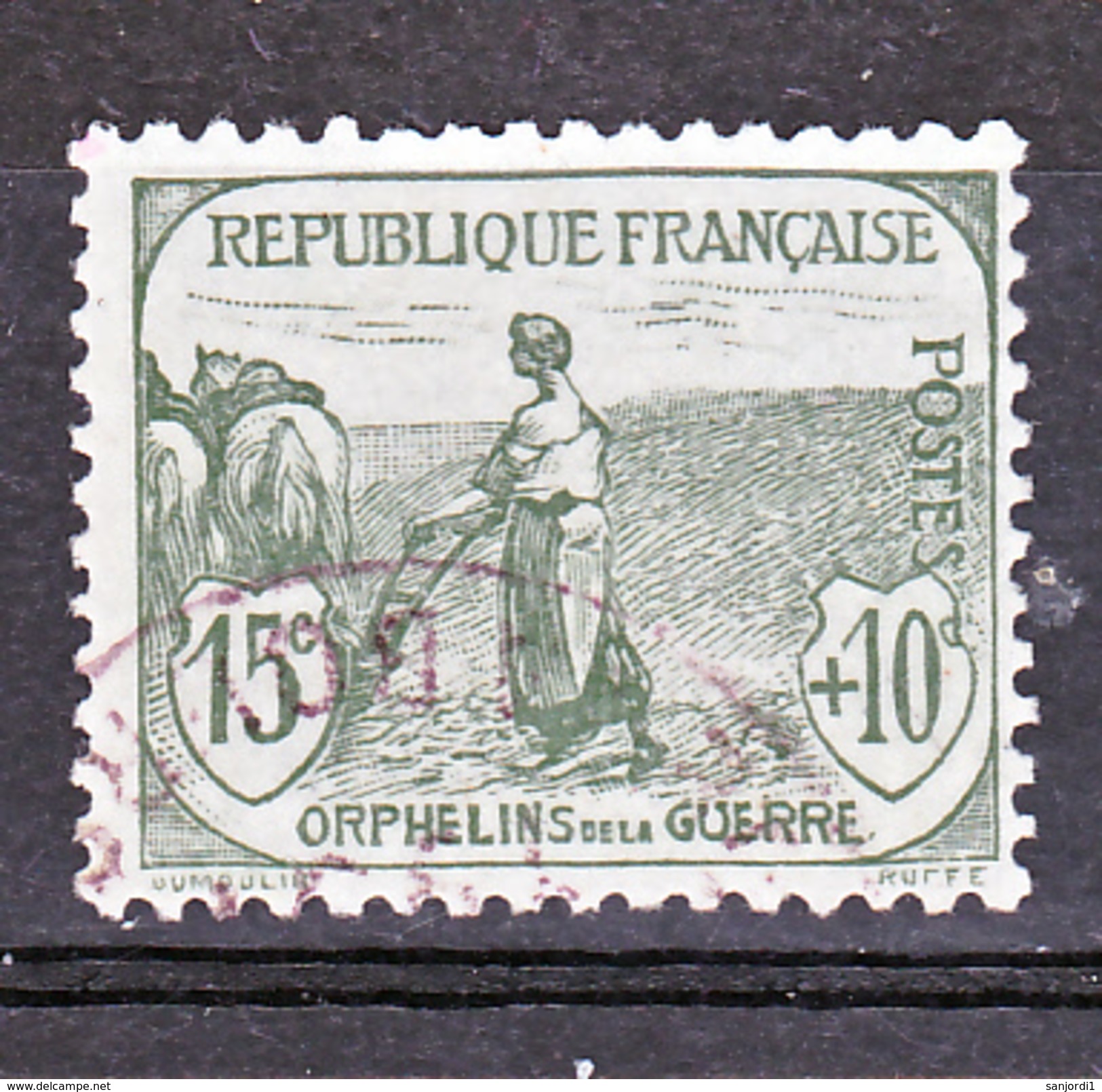 France 150 Orphelin Oblitéré Used Cote 35 - Usati