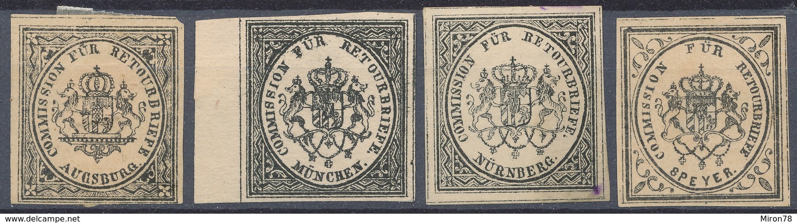 Stamp Bavaria - Andere & Zonder Classificatie