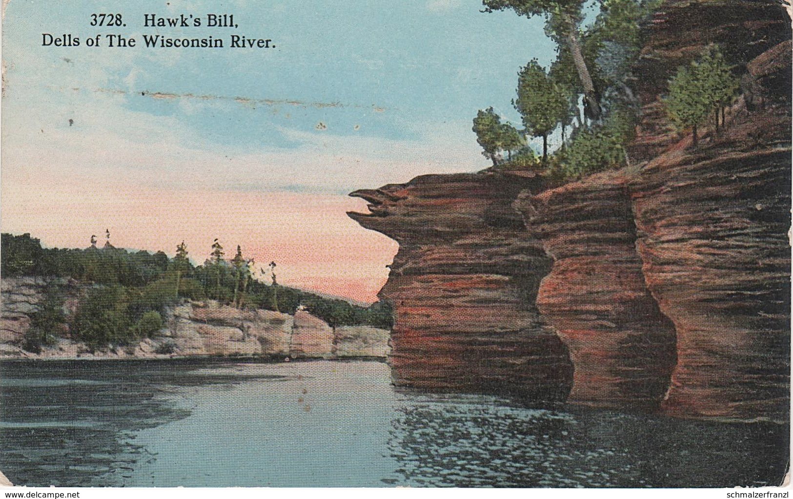 AK Hawk 's Hawks Bill Dells Of The Wisconsin River A Madison Lyndon Station Reedsburg La Crosse WI United States USA - Madison