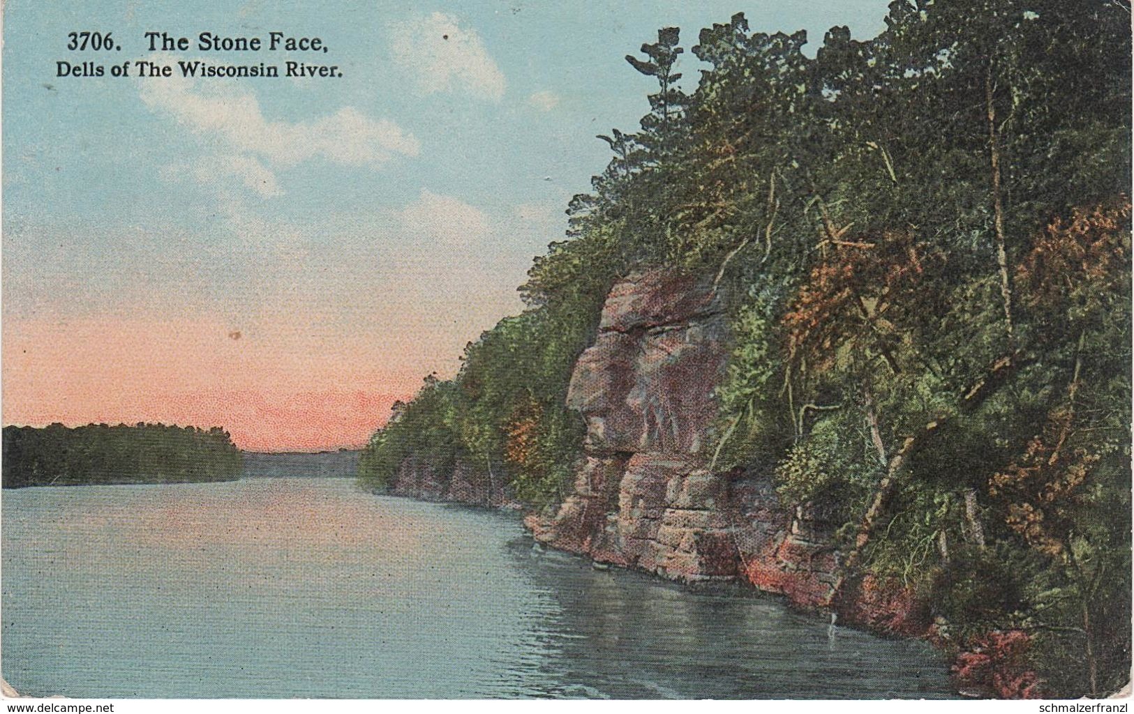 AK The Stone Face Dells Of The Wisconsin River A Madison Lyndon Station Reedsburg La Crosse WI United States USA - Madison