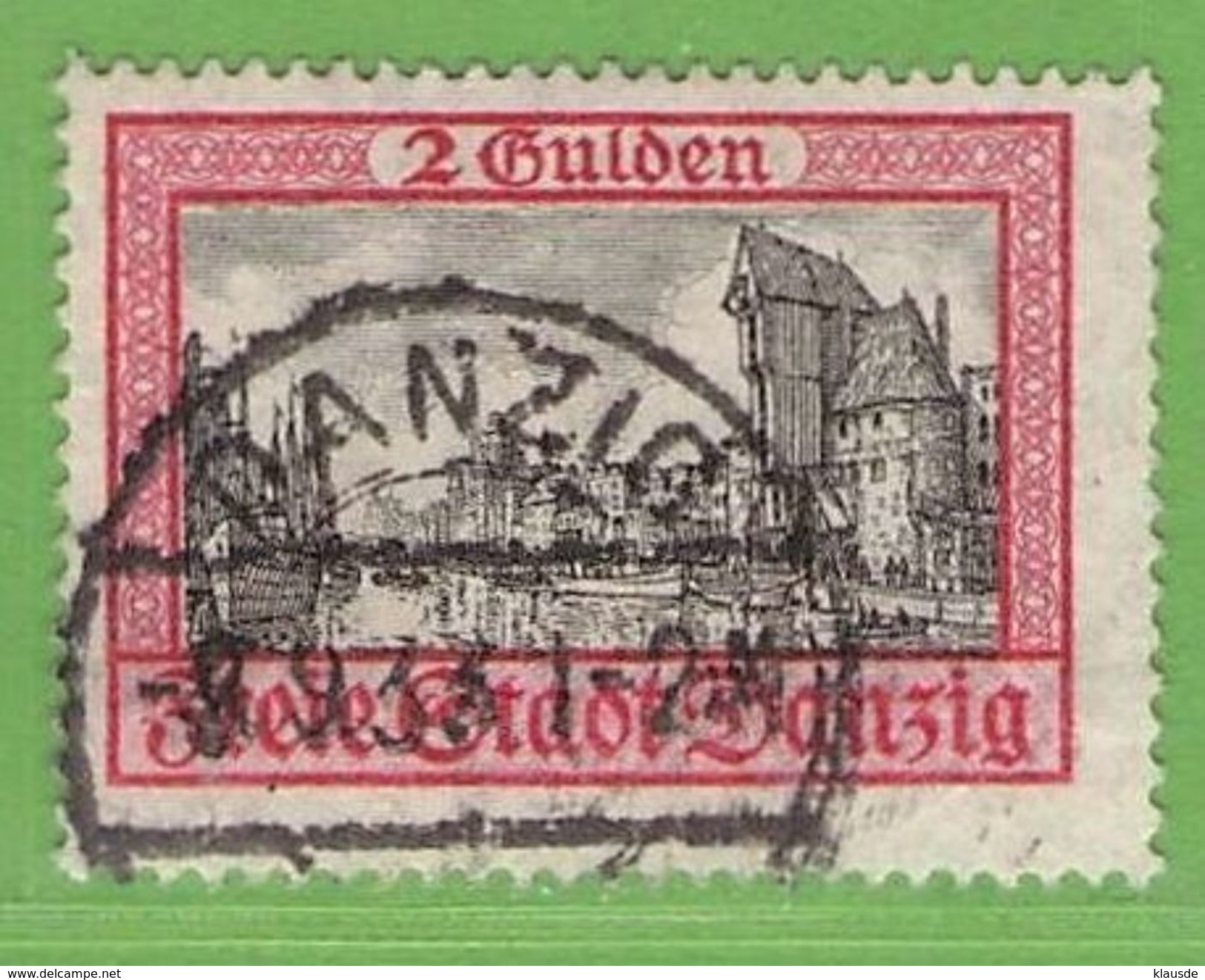 MiNr. 208 O Deutsches Reich Danzig - Sonstige & Ohne Zuordnung