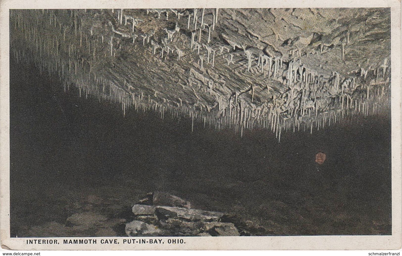 AK Put - In - Bay Mammoth Cave Interior South Bass Island A Port Clinton Sandusky Toledo Ohio OH United States USA - Toledo