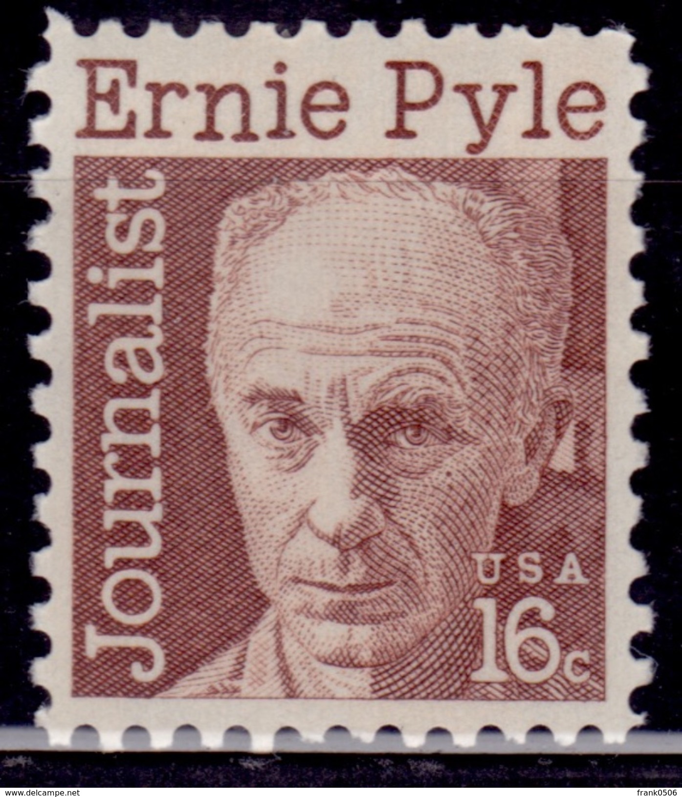 United States,1972, Ernest Taylor Pyle - Jounalist, 16c, Sc#1398, MNH - Neufs