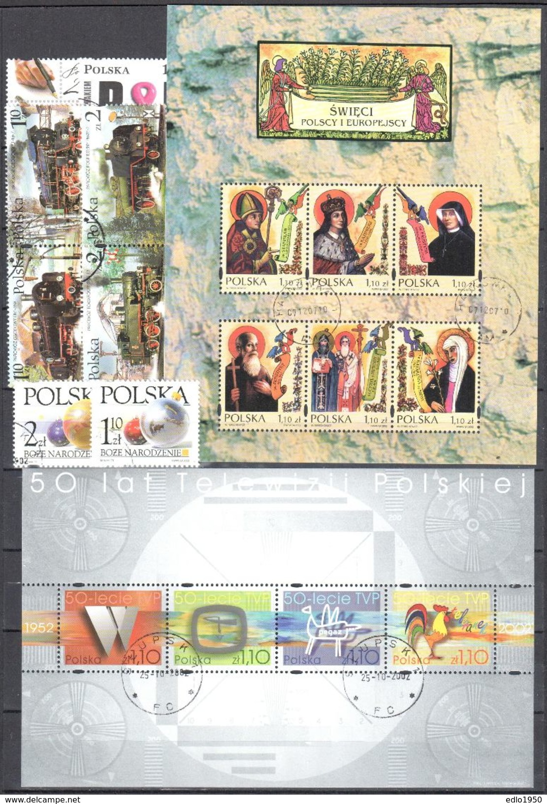 Poland 2002 - Year Set - Used Gestempelt - Ganze Jahrgänge