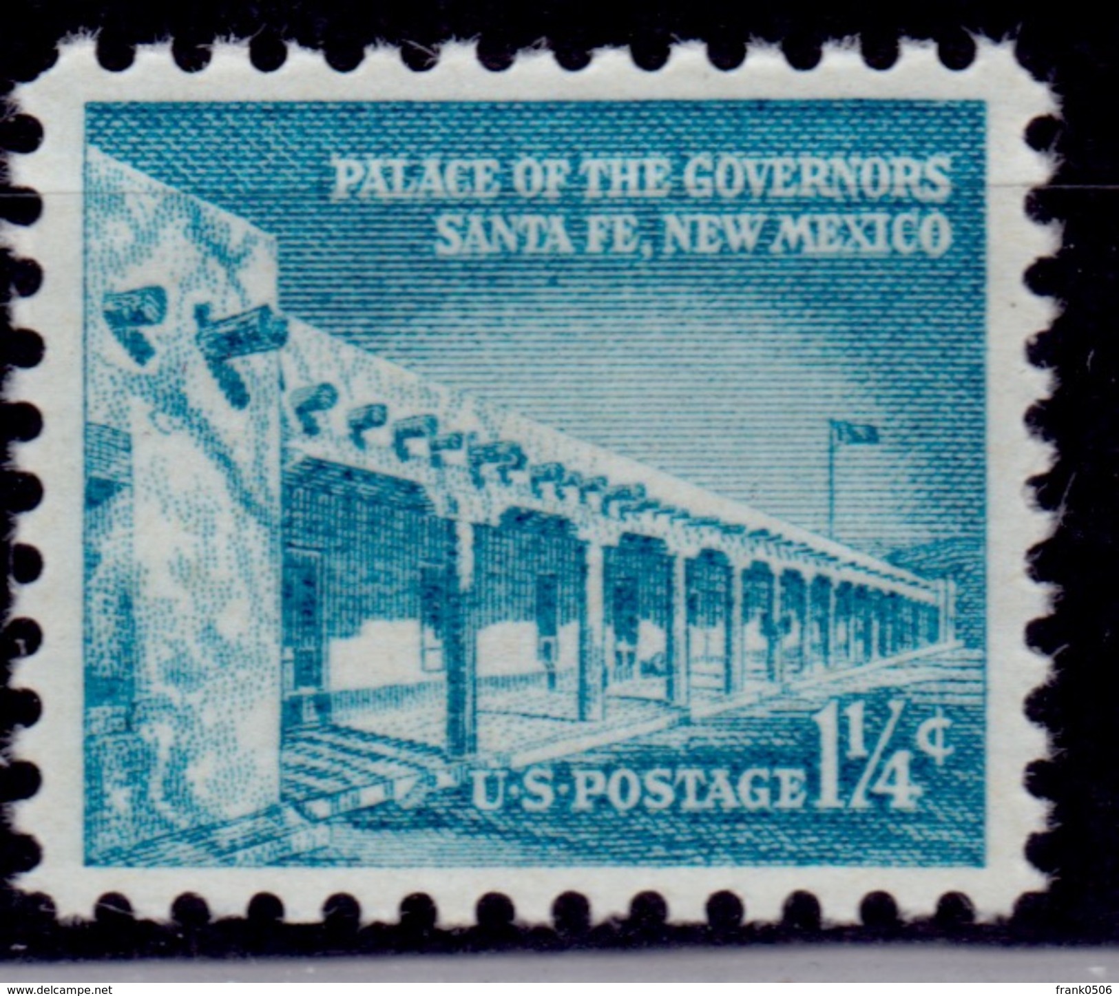 United States,1954-68, Liberty Issue, Governors Palace, 1 1/4c, Sc#1032, MNH - Ungebraucht