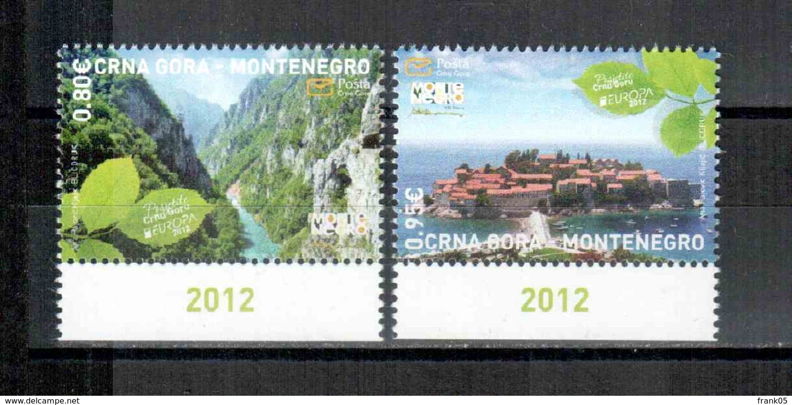 Montenegro / Crne Gore 2012 Satz/set EUROPA ** - 2012