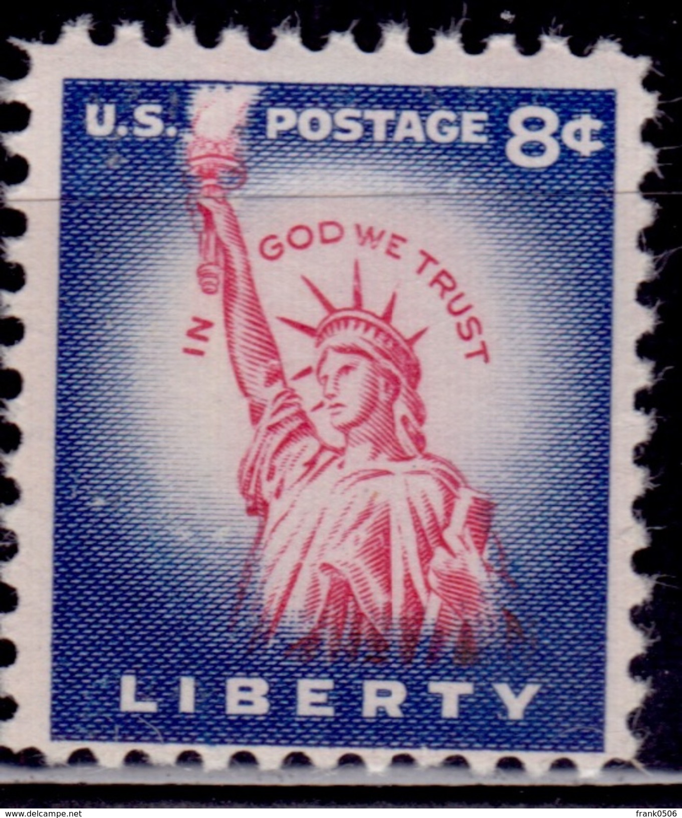 United States,1954-68, Liberty Issue, Statue Of Liberty, 8c, Sc#1041, MNH - Unused Stamps