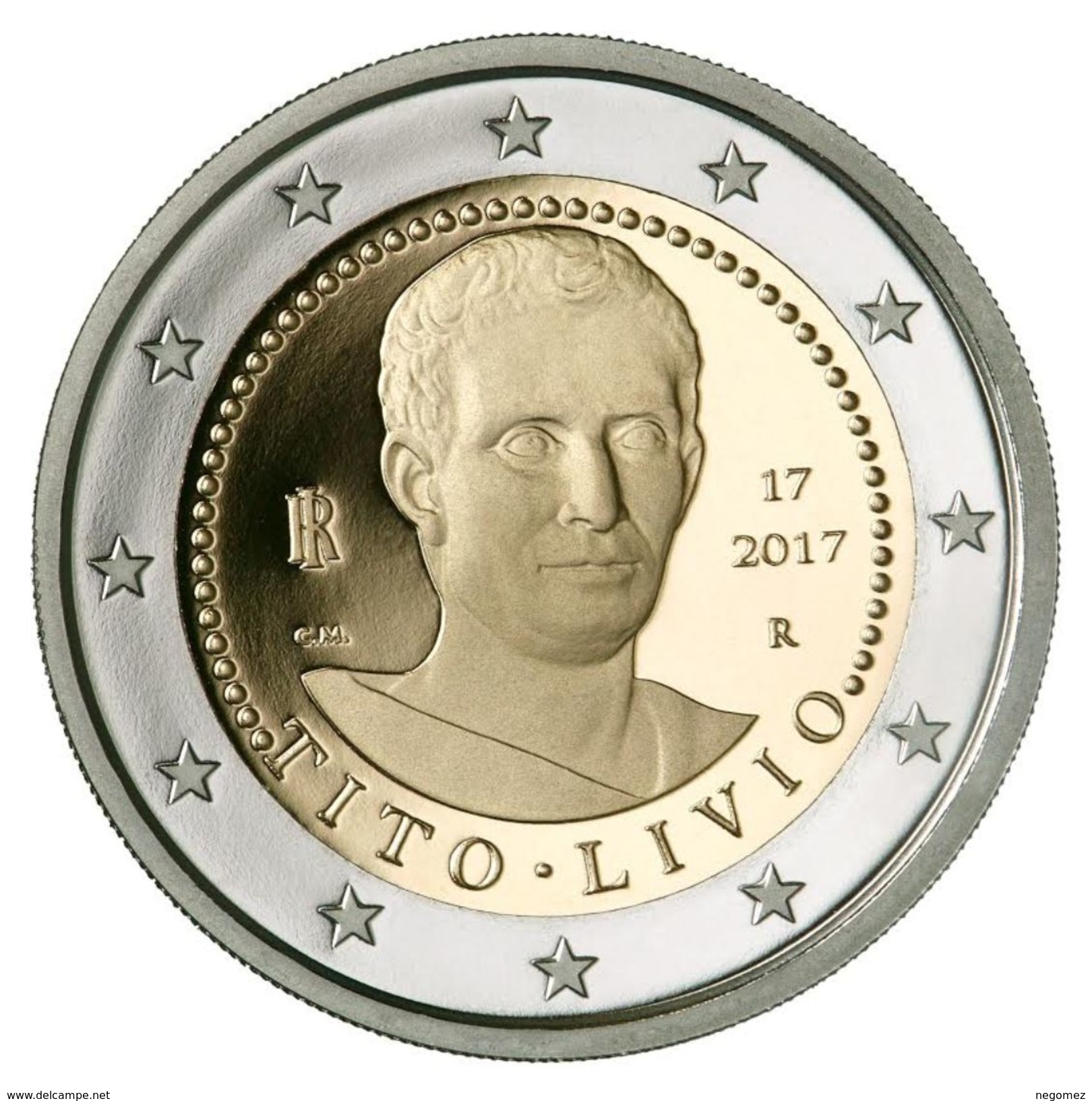 Pièce De 2 Euros Commémorative Italie 2017 : Titus Livius - Italia
