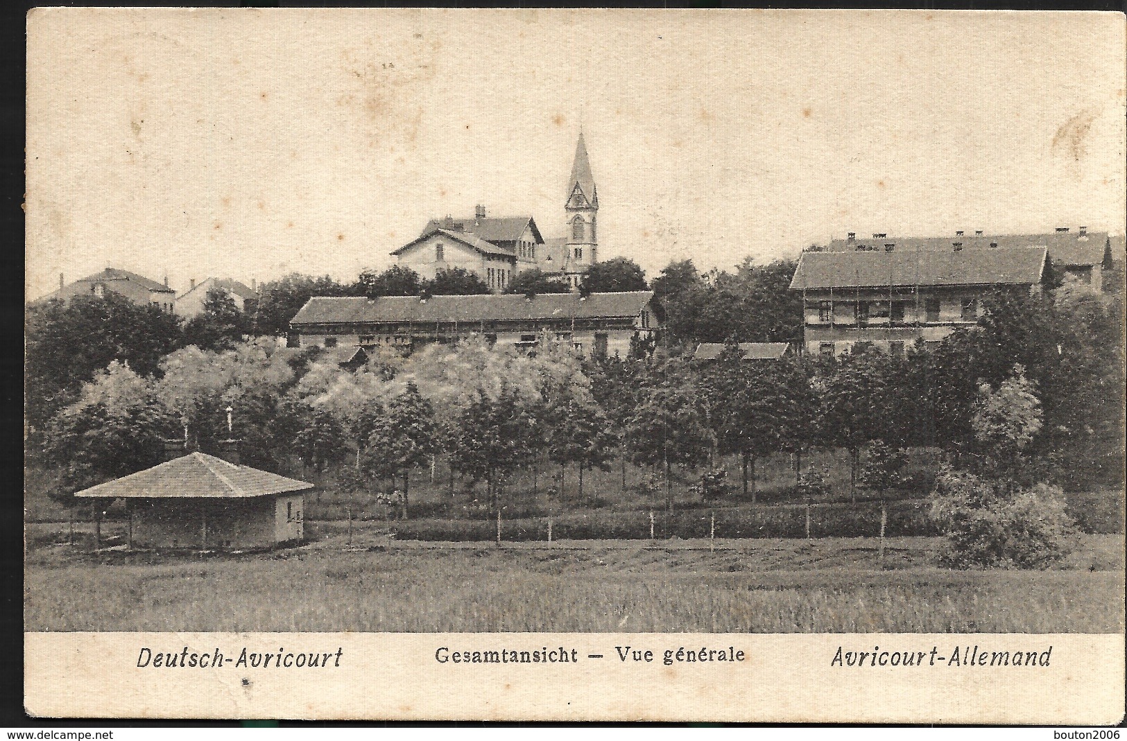 Avricourt Vue Générale 1906 - Hayange