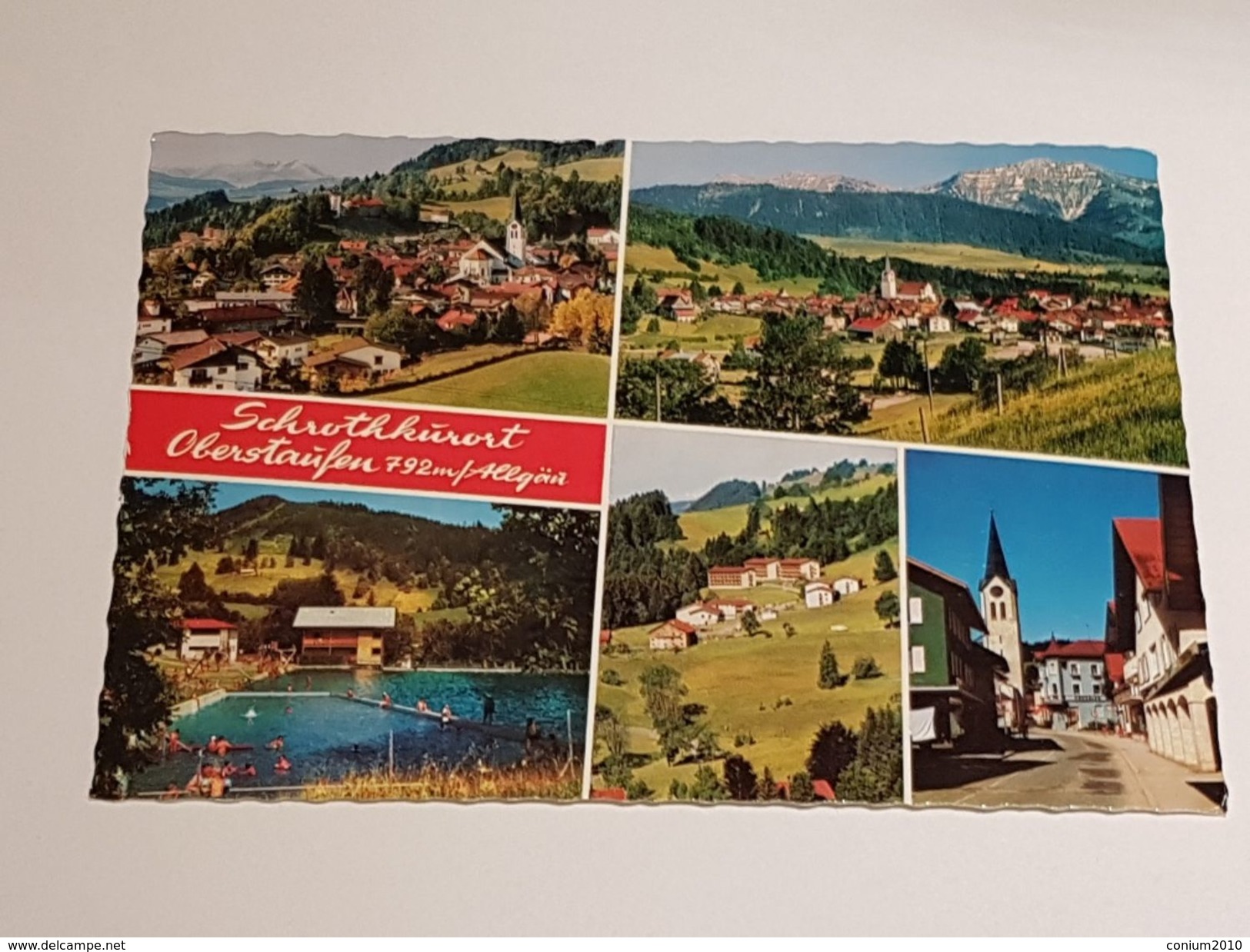 Oberstaufen Mehrbild, Gelaufen 1970 - Oberstaufen