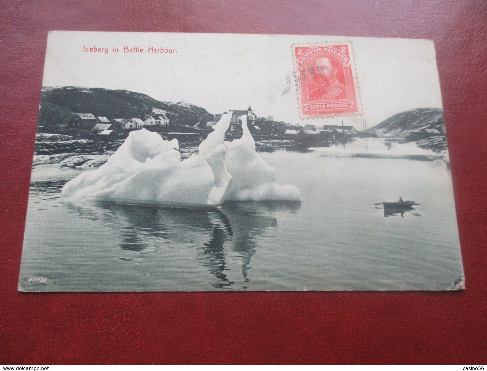 Cpa Carte Iceberg  Newfoundland And Labrador Canada  St John's St Pierre Et Miquelon Saint - St. John's