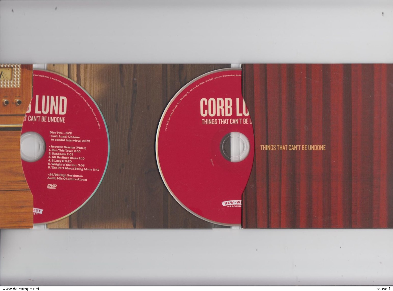 Corb Lund - Things That Can't Be Undone - CD Und DVD - Original - Country & Folk