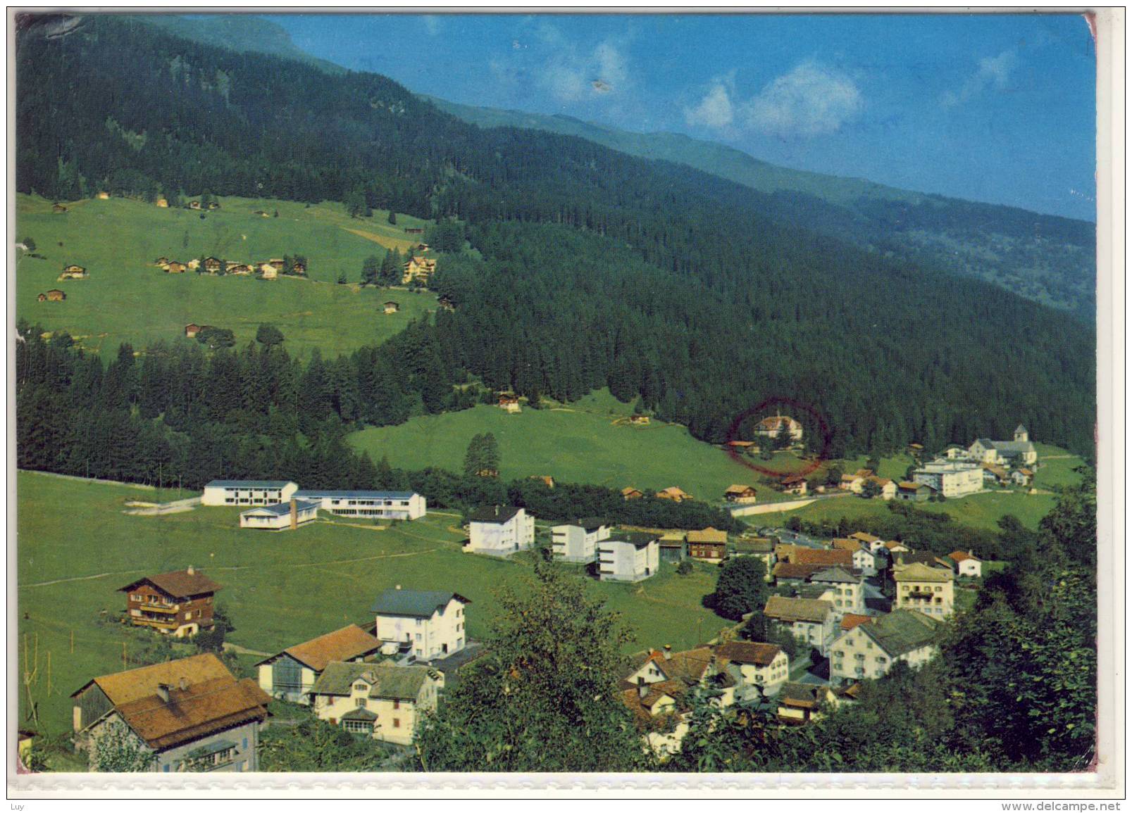 CHURWALDEN GEGEN PRADASCHIER PANORAMA - Churwalden