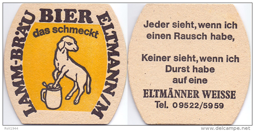 #D180-125 Viltje Lamm-Bräu Eltmann - Sous-bocks