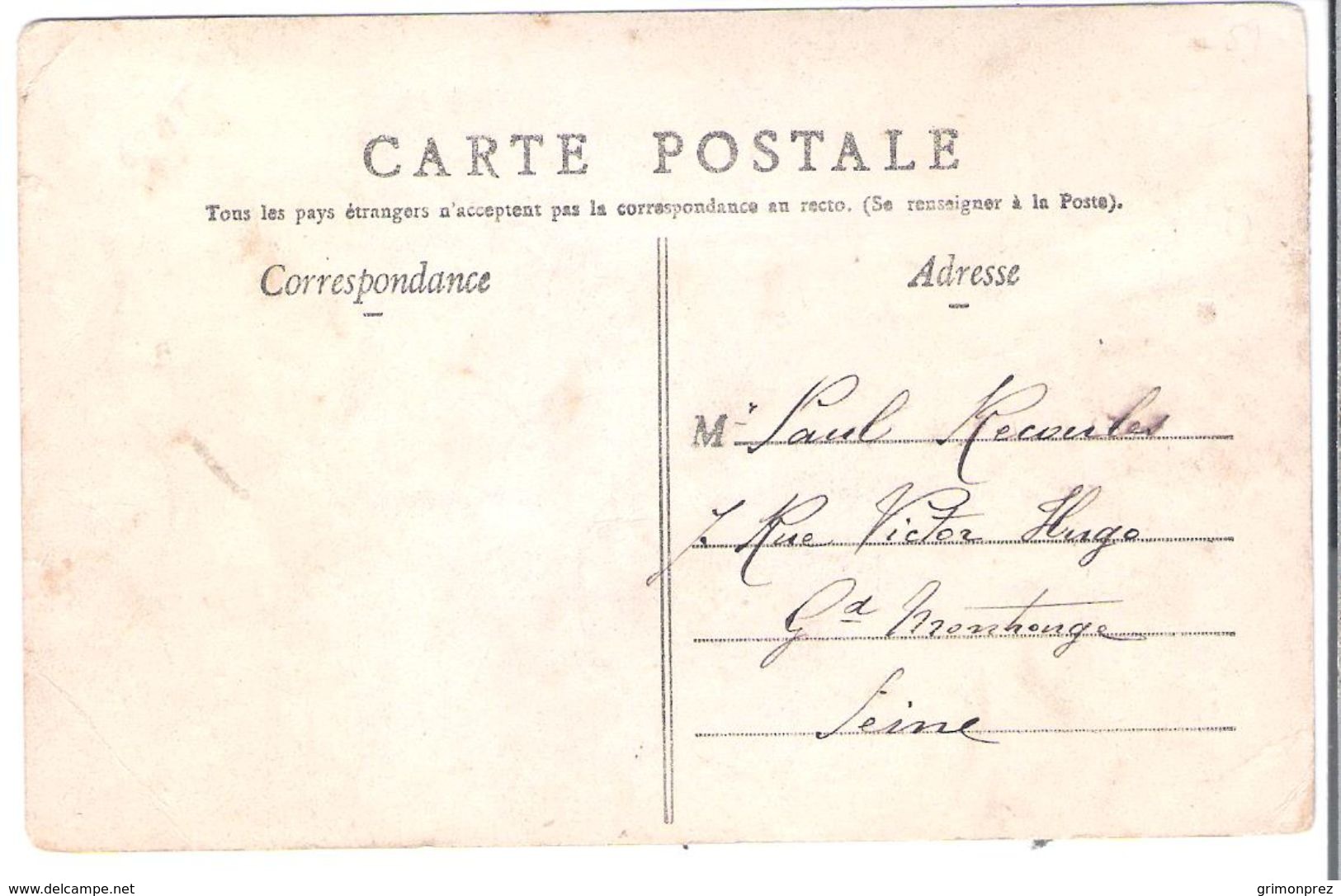 CPA  NORD AUBIGNY-AU-BAC Maison Auguste FERON Constructeur De Bateaux  Vendu En L'état (défauts) - Altri & Non Classificati