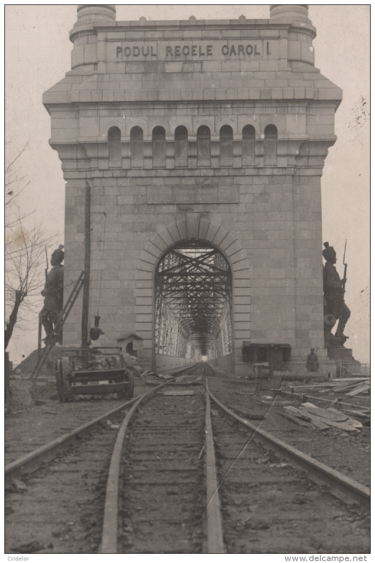 ROUMANIE - CONSTANTA - BRÜCKE - CARTE PHOTO ENVOYEE A MOYEUVRE FRANCE - VOIR ZOOM - Rumänien