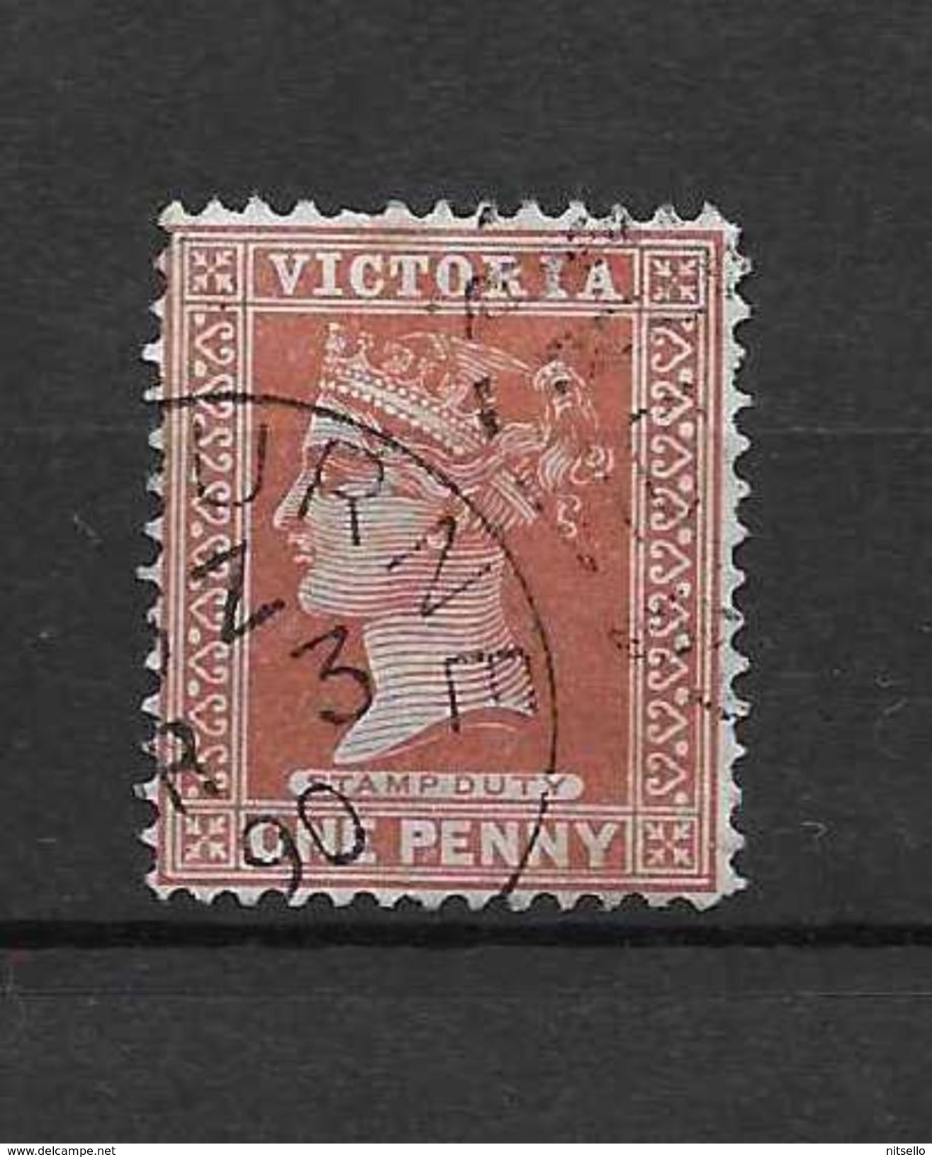 LOTE 1526   ///  (C006)  AUSTRALIA   VICTORIA - Usati