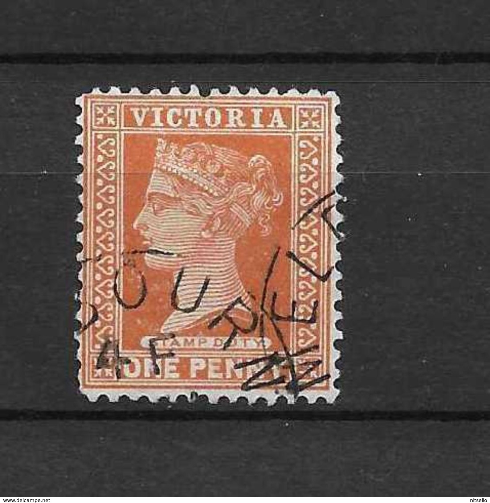 LOTE 1526   ///  (C006)  AUSTRALIA   VICTORIA - Gebraucht