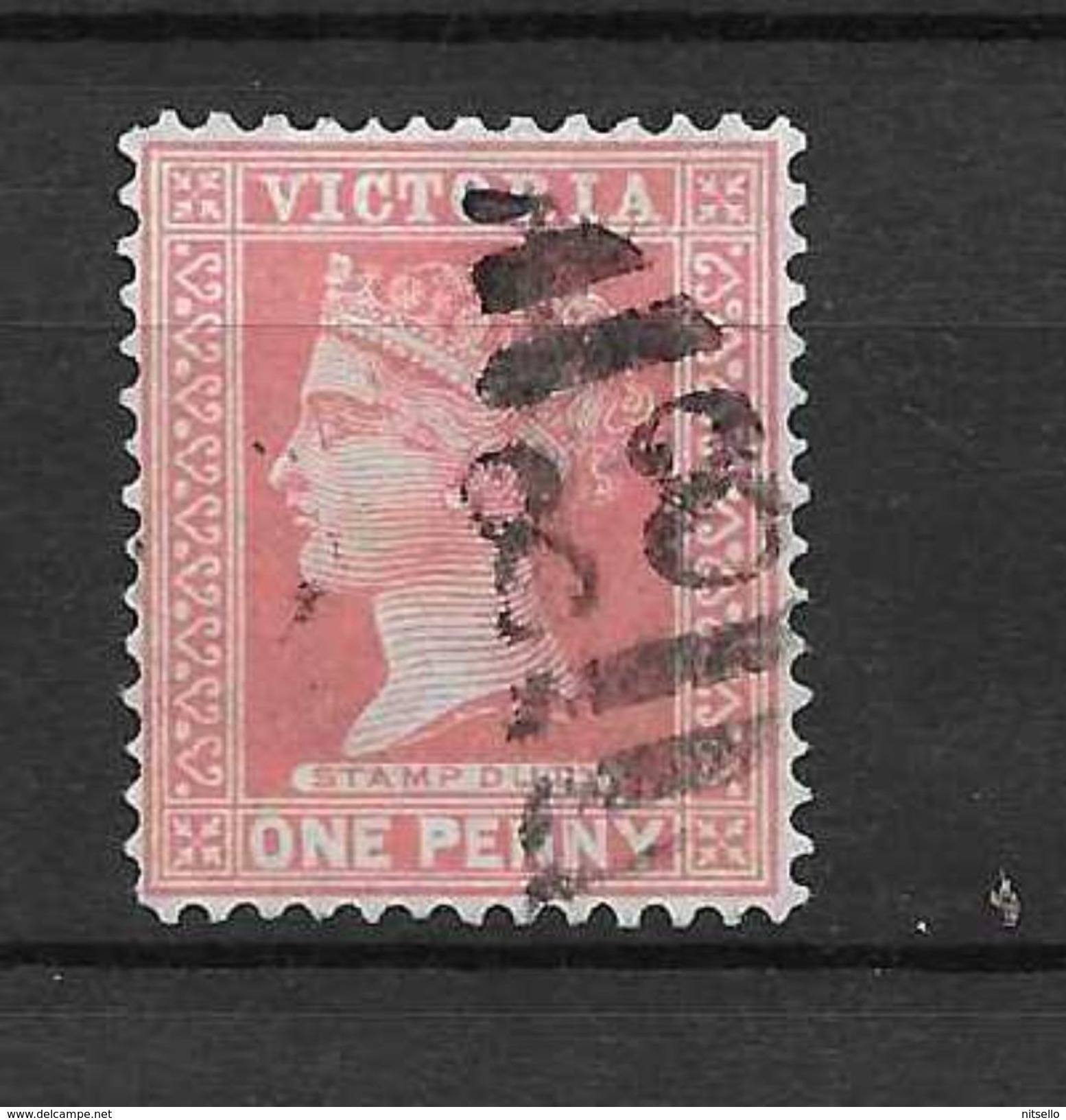 LOTE 1526   ///  (C020)  AUSTRALIA   VICTORIA  MATASELLO PARRILLA - Used Stamps